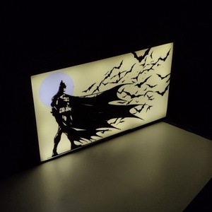 Batman lámpa , Otthon & Életmód, Lámpa, Asztali lámpa, Mindenmás, MESKA