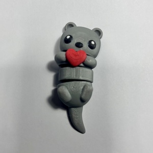 Szerelmes Izgő-mozgó vidra, Táska & Tok, Kulcstartó & Táskadísz, Kulcstartó, , MESKA