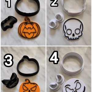 Halloween linzerszett, Otthon & Életmód, Konyhafelszerelés, tálalás, Sütés, főzés, Sütikiszúró, Mindenmás, Újrahasznosított alapanyagból készült termékek, MESKA