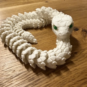 3D nyomtatott kígyó - Meska.hu