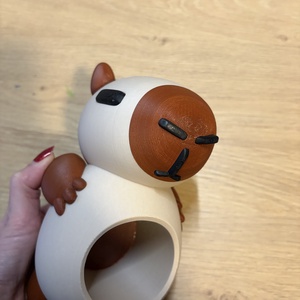 Capybara ceruza tartó - otthon & életmód - tárolás & rendszerezés - íróasztali tároló - Meska.hu