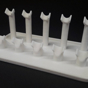 Oral-B fogkefe fej tartó nagycsaládi - 3D printed - otthon & életmód - fürdőszoba - fürdőszobai tároló - Meska.hu