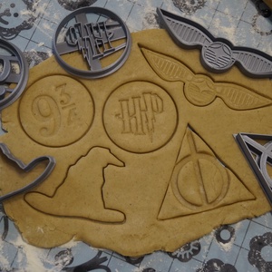 Harry Potter sütemény keksz kiszúró formák - Meska.hu