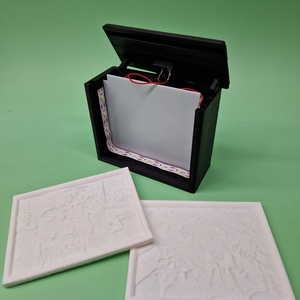 Egyedi 3D Lithophane saját fényképpel lámpa doboz Lithobox - otthon & életmód - dekoráció - kép & falikép - 3d képek - Meska.hu