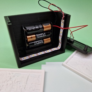 Egyedi 3D Lithophane saját fényképpel lámpa doboz Lithobox - otthon & életmód - dekoráció - kép & falikép - 3d képek - Meska.hu
