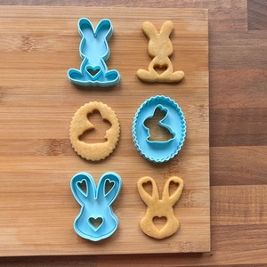 Húsvéti nyuszis sütikiszúró szett - Meska.hu