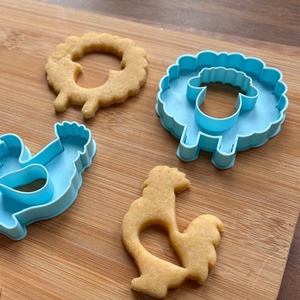 Húsvéti sütikiszúró 2. szett  - ünnepi díszek, dekorációk - húsvéti díszek és dekorációk - húsvéti sütikiszúró - Meska.hu