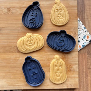 Halloweeni tökök sütikiszúró szett - Meska.hu