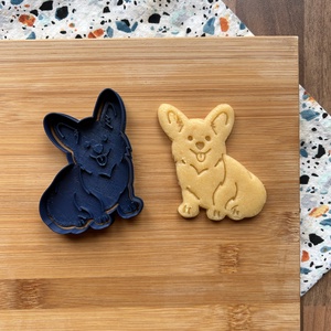 Corgi formájú sütikiszúró - Meska.hu