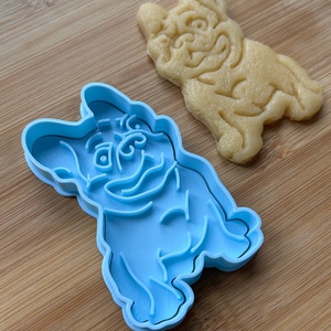 Francia bulldog sütikiszúró - otthon & életmód - konyhafelszerelés, tálalás - sütés, főzés - sütikiszúró - Meska.hu