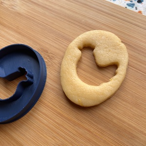 Tojás körvonalú, csibe mintás linzer / sütikiszúró - otthon & életmód - konyhafelszerelés, tálalás - sütés, főzés - sütikiszúró - Meska.hu