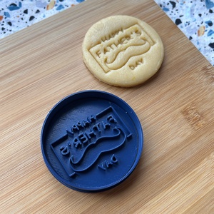 Boldog Apák Napját / Happy Fathers Day bajuszos sütikiszúró - otthon & életmód - konyhafelszerelés, tálalás - sütés, főzés - sütikiszúró - Meska.hu