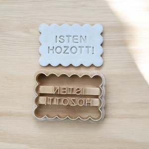 Isten hozott! feliratú sütikiszúró, Otthon & Életmód, Konyhafelszerelés, tálalás, Sütés, főzés, Sütikiszúró, , MESKA