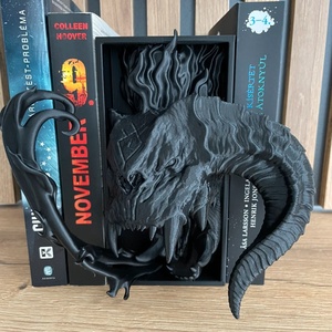 A Gyűrűk Ura - Balrog (Book Nook) - otthon & életmód - dekoráció - asztal és polc dekoráció - könyvtámasz - Meska.hu
