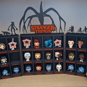 Stranger Things - Kinder Joy / Funko figura stand / tartó / gyűjtői polc - Meska.hu