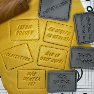 Vicces feliratú sütikiszúró - otthon & életmód - konyhafelszerelés, tálalás - sütés, főzés - sütikiszúró - Meska.hu