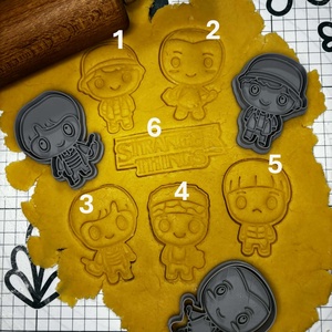 Stranger Things sütikiszúró szett (11db) - otthon & életmód - konyhafelszerelés, tálalás - sütés, főzés - sütikiszúró - Meska.hu