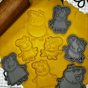 Peppa család sütikiszúró szett, Otthon & Életmód, Konyhafelszerelés, tálalás, Sütés, főzés, Sütikiszúró, , MESKA