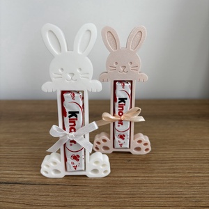 Húsvéti nyuszis Kinder csoki tartó � dekoráció és ajándék - Meska.hu