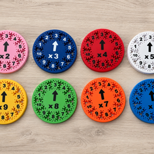 Matematikai pörgettyű: Fidget spinner és szorzás, osztás gyakorló játék - Meska.hu