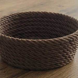 Rusztikus Kötélfonat Mintás Kosár - Meska.hu