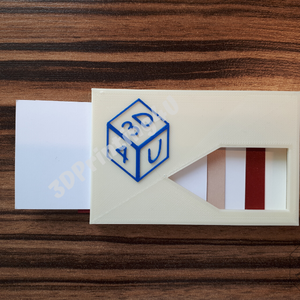 Névjegykártyatartó egyedi igényre szabható saját logós 3D nyomtatott 3D nyomtatás logó névjegy kártyatartó - táska & tok - pénztárca & más tok - kártyatartó & irattartó - Meska.hu