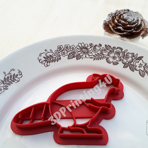 Hódító Hód sütikiszúró keksz mézeskalács linzer süteménykiszúró süteményszaggató 3D nyomtatás hód ajándék - Meska.hu