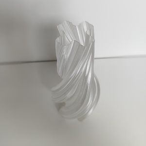 3D twisted váza - otthon & életmód - dekoráció - asztal és polc dekoráció - asztaldísz - Meska.hu