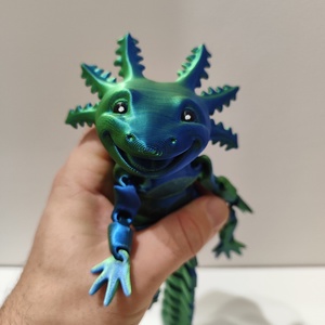 3D Axolotl - játék & sport - plüssállat & játékfigura - más figura - Meska.hu