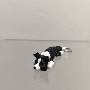 Border collie kulcstartó - táska & tok - kulcstartó & táskadísz - kulcstartó - Meska.hu
