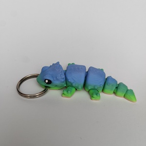 3D Bébi agáma kulcstartó - táska & tok - kulcstartó & táskadísz - kulcstartó - Meska.hu
