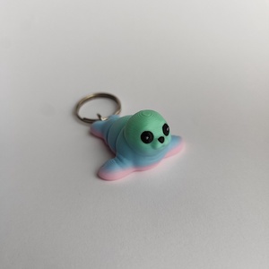 3D bébi fóka kulcstartó, Táska & Tok, Kulcstartó & Táskadísz, Kulcstartó, , MESKA