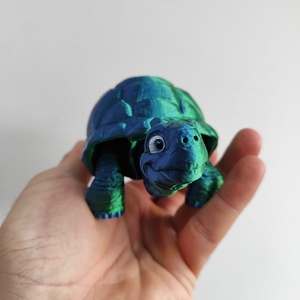 3D teknős, Otthon & Életmód, Dekoráció, Asztal és polc dekoráció, Asztaldísz, , MESKA