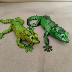 3D Tarajos gekkó - otthon & életmód - dekoráció - dísztárgy - Meska.hu