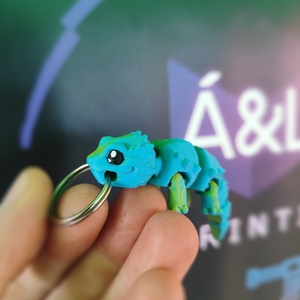 3D Bébi agáma kulcstartó, Táska & Tok, Kulcstartó & Táskadísz, Kulcstartó, , MESKA
