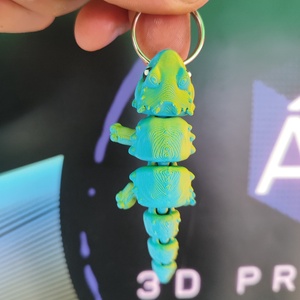 3D Bébi agáma kulcstartó - táska & tok - kulcstartó & táskadísz - kulcstartó - Meska.hu