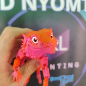 3D Szakállas agáma, Otthon & Életmód, Dekoráció, Dísztárgy, , MESKA