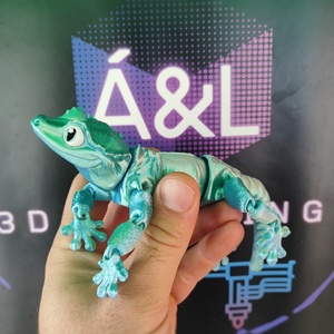 3D Tini tarajos gekkó - Meska.hu