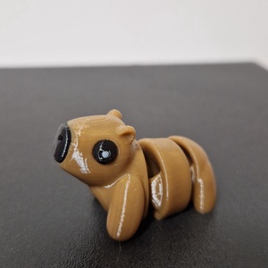 3D capybara kulcstartó - táska & tok - kulcstartó & táskadísz - kulcstartó - Meska.hu