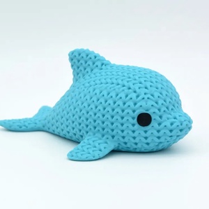 Kötött Hatású 3D Nyomtatott Delfin, Játék & Sport, Plüssállat & Játékfigura, Delfin, bálna, Mindenmás, MESKA