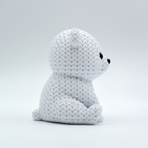 Kötött Hatású 3D Nyomtatott Jegesmedve - játék & sport - plüssállat & játékfigura - maci - Meska.hu