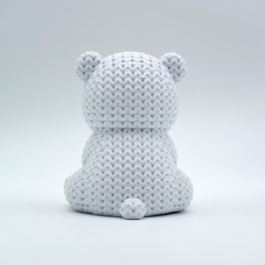 Kötött Hatású 3D Nyomtatott Jegesmedve - játék & sport - plüssállat & játékfigura - maci - Meska.hu