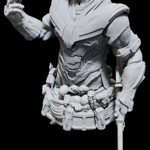 Thanos szobor  - művészet - makett, modell - Meska.hu