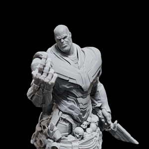 Thanos szobor  - művészet - makett, modell - Meska.hu