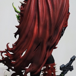 Kézzel festett resin Spawn figura - művészet - más gyűjtemények - Meska.hu