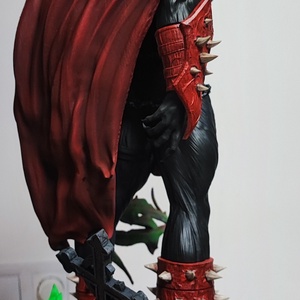 Kézzel festett resin Spawn figura - művészet - más gyűjtemények - Meska.hu