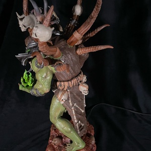 1:6 Gul'dan kézzel festett 3d nyomtatott resin szobor - otthon & életmód - dekoráció - dísztárgy - Meska.hu