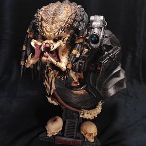 Predator mellszobor 1:4  - otthon & életmód - dekoráció - dísztárgy - Meska.hu