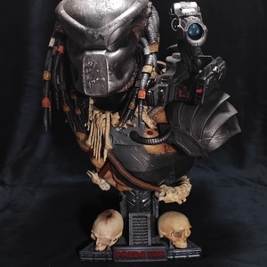 Predator mellszobor 1:4  - otthon & életmód - dekoráció - dísztárgy - Meska.hu