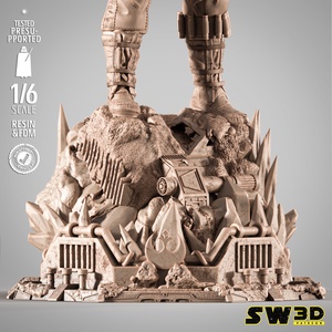 Luke Skywalker pilótaruhában  1/6 méretű szobor - művészet - szobor - Meska.hu